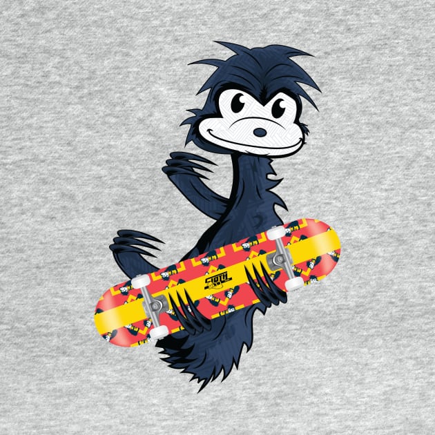 Sam SLOTH Skate by TommyArtDesign